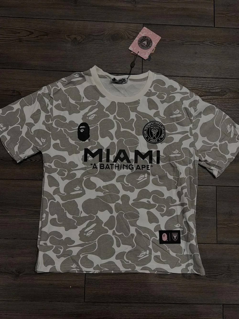 Kids' Miami Camo Tee - Gray